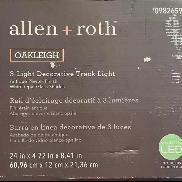 Three light Ceiling Track Light - Picture 1 of 5